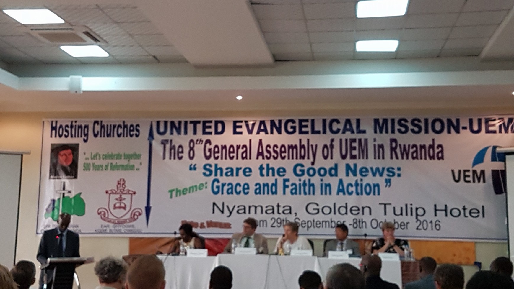 BISHOP REUEL NORMAN O. MARIGZA WAS ELECTED IN THE COUNCIL OF THE UEM