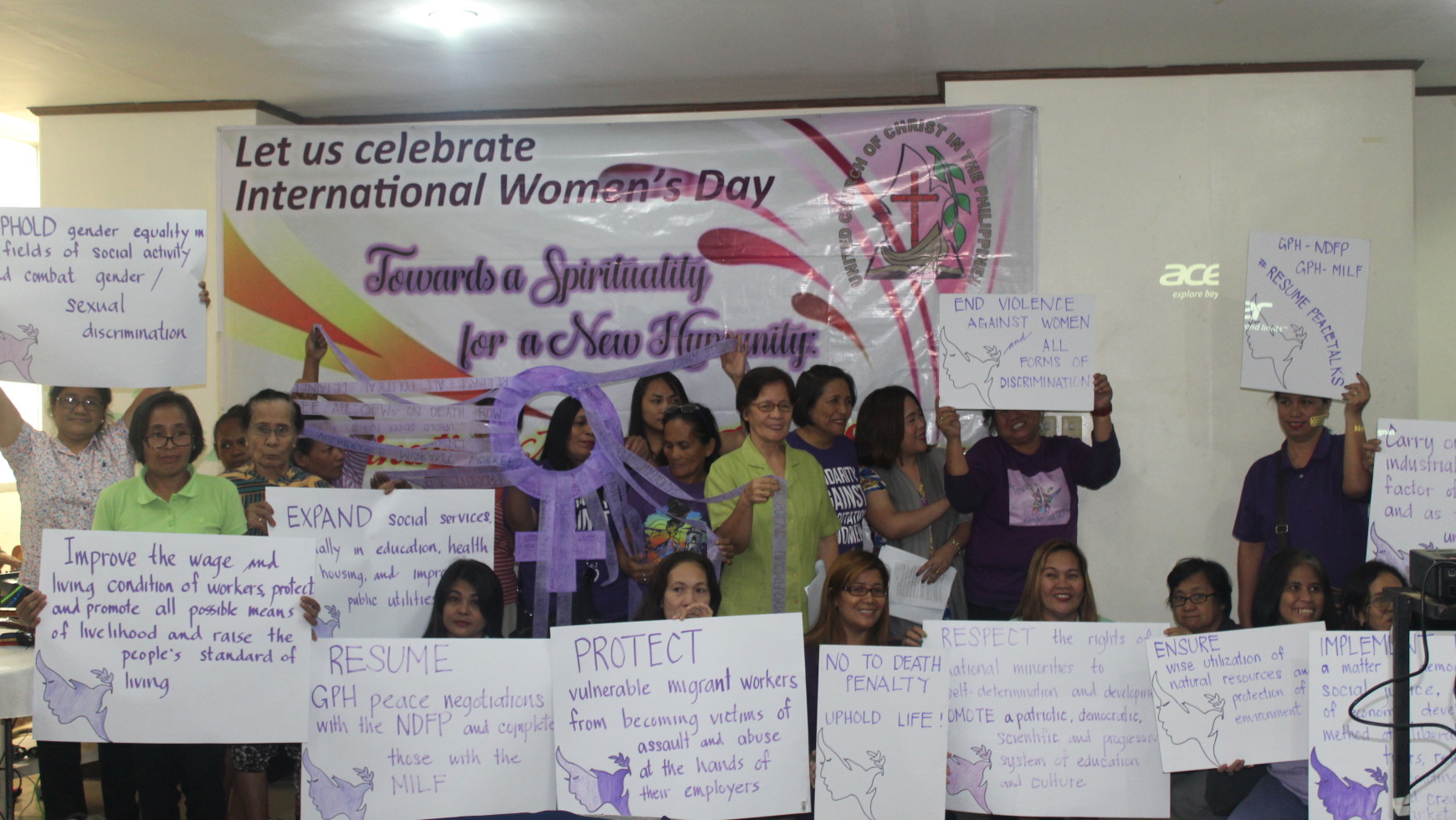CALL TO ACTION ON INTERNATIONAL WOMEN’S DAY CELEBRATION 2017